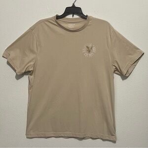 American Eagle T-shirt for Men's in Beige Short Sleeve Tee